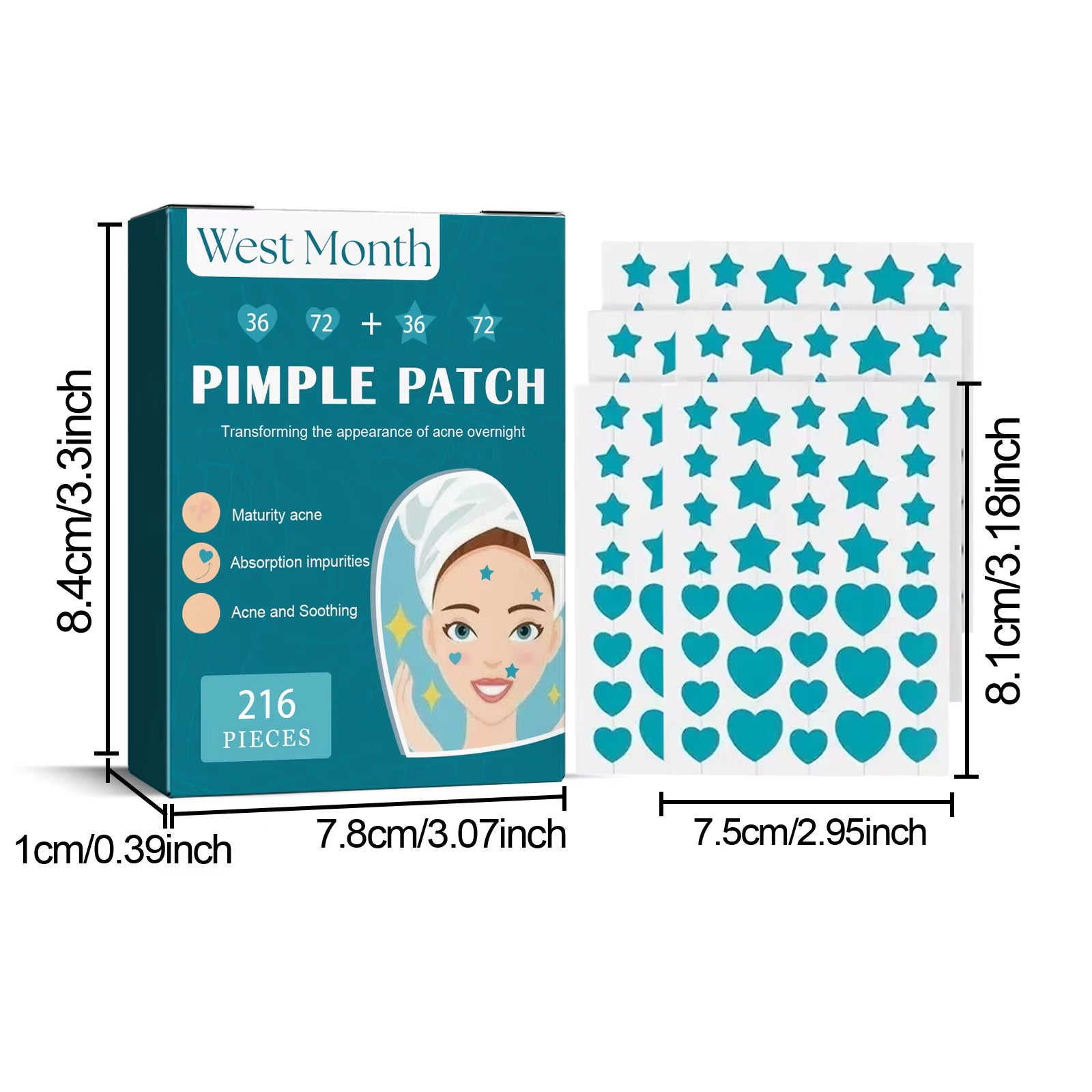 Hydrocolloid Acne Patch Repair