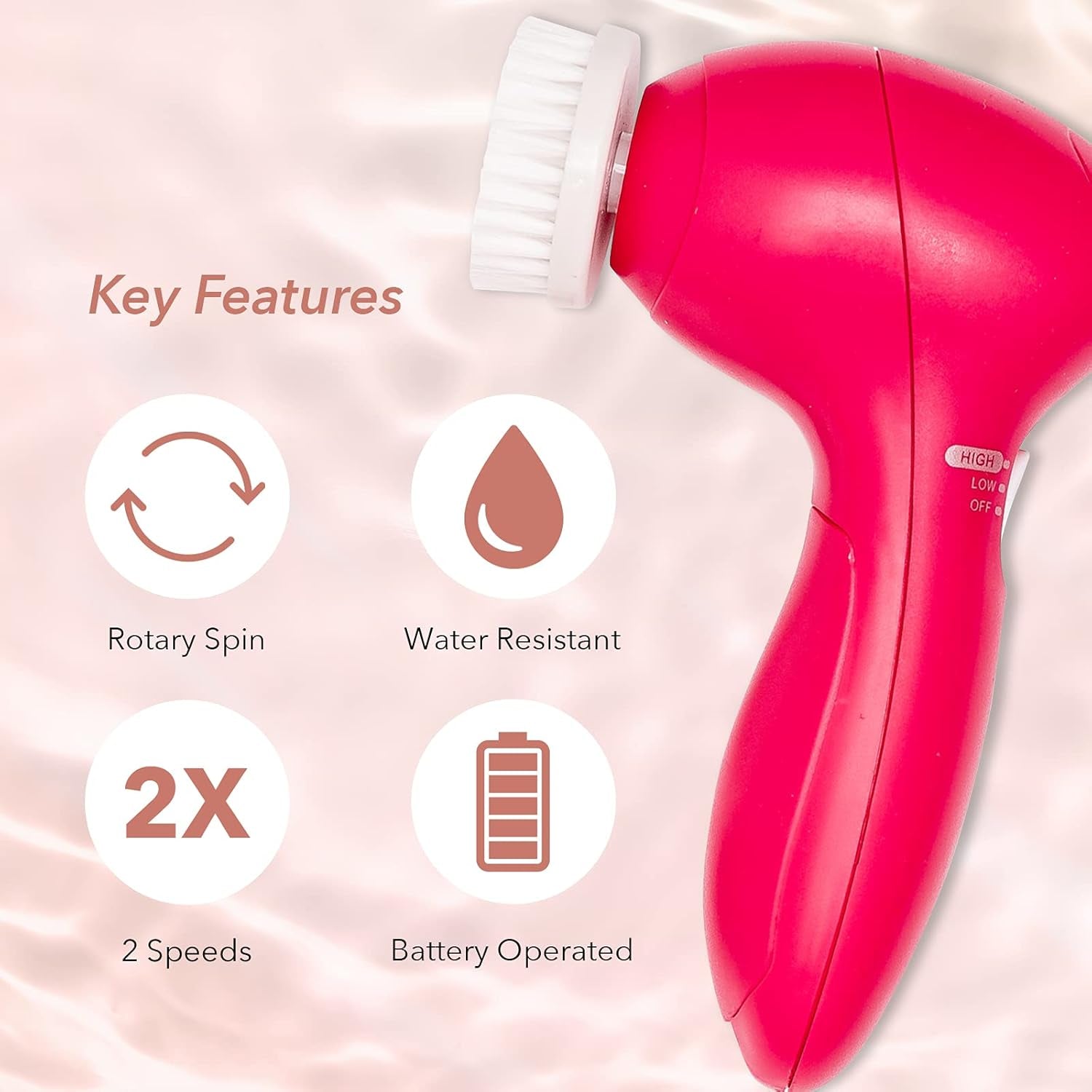 6 in 1 Electric Facial Cleansing Set 