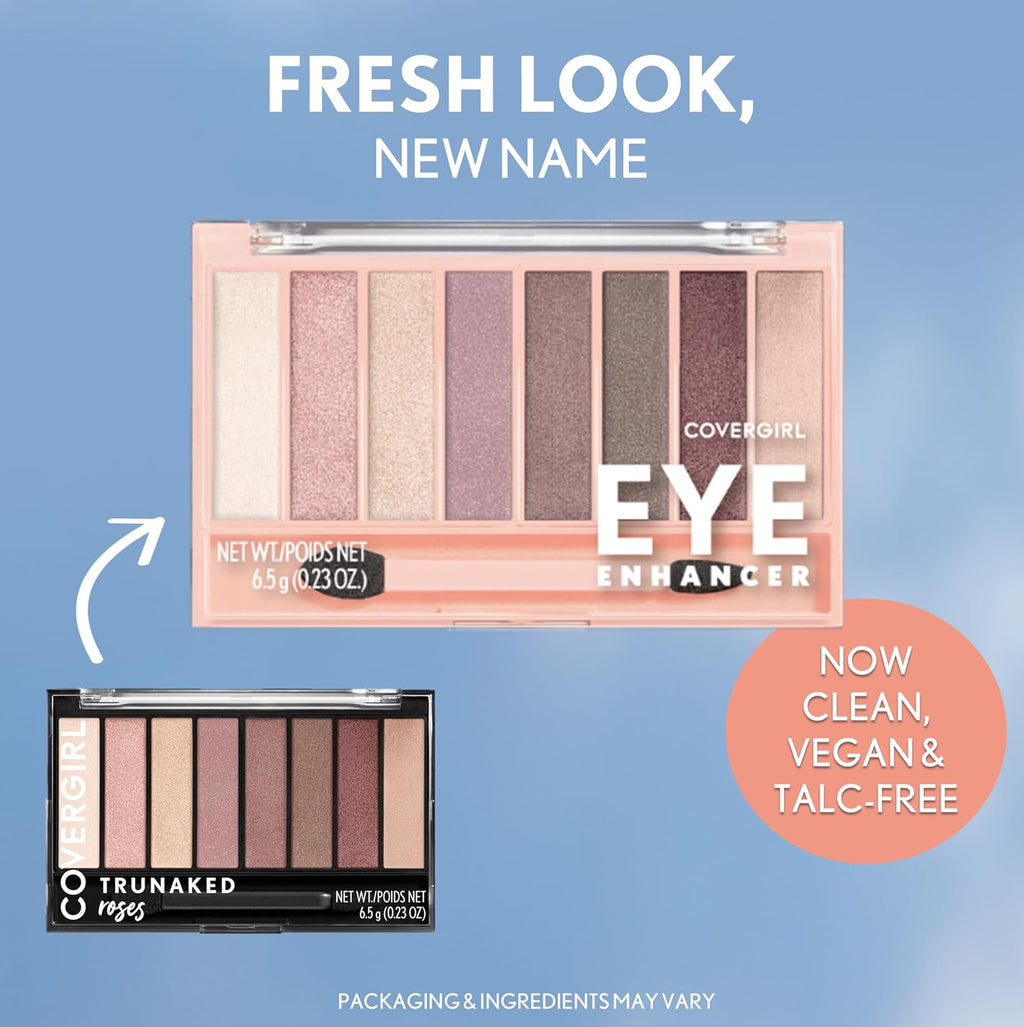 Eye Enhancer Eyeshadow Palette, 815 Roses (Packaging May Vary)
