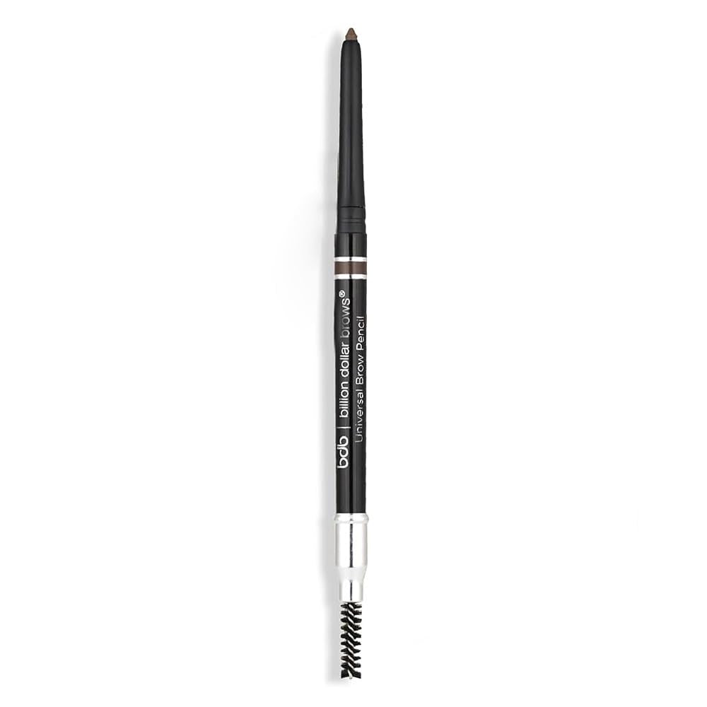 Universal Eyebrow Pencil – Dual-Ended Design with Precision Tip & Spoolie, Matte Finish, Waterproof, Easy to Use, Vegan & Cruelty-Free for Perfectly Defined Brows