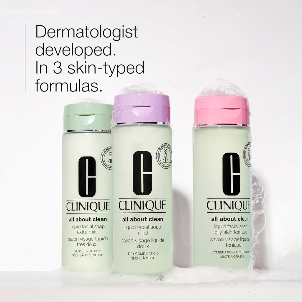 3-Step Gentle Facial Cleanser Soap for Dry Skin