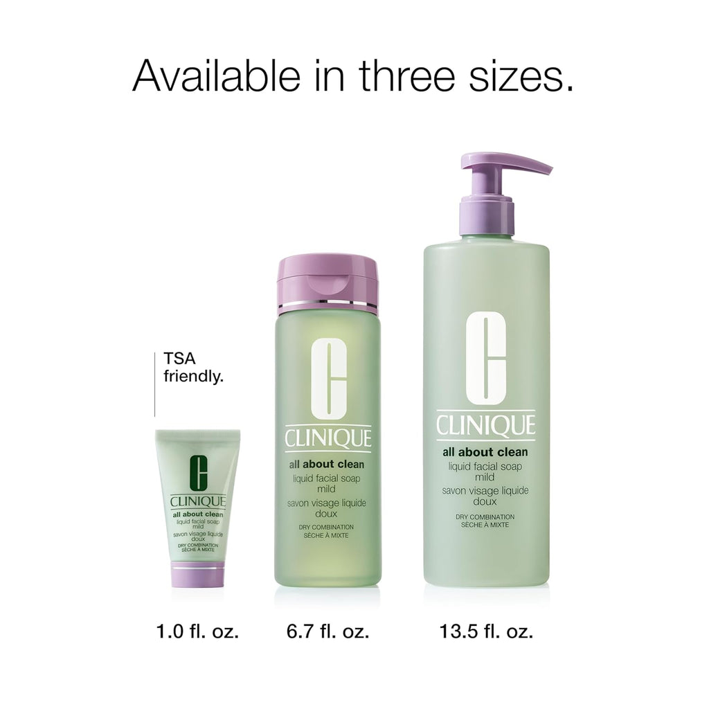 3-Step Gentle Facial Cleanser Soap for Dry Skin